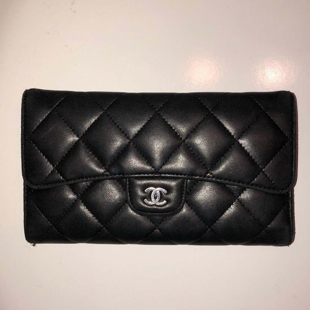 Signature Quilted Chanel Wallet